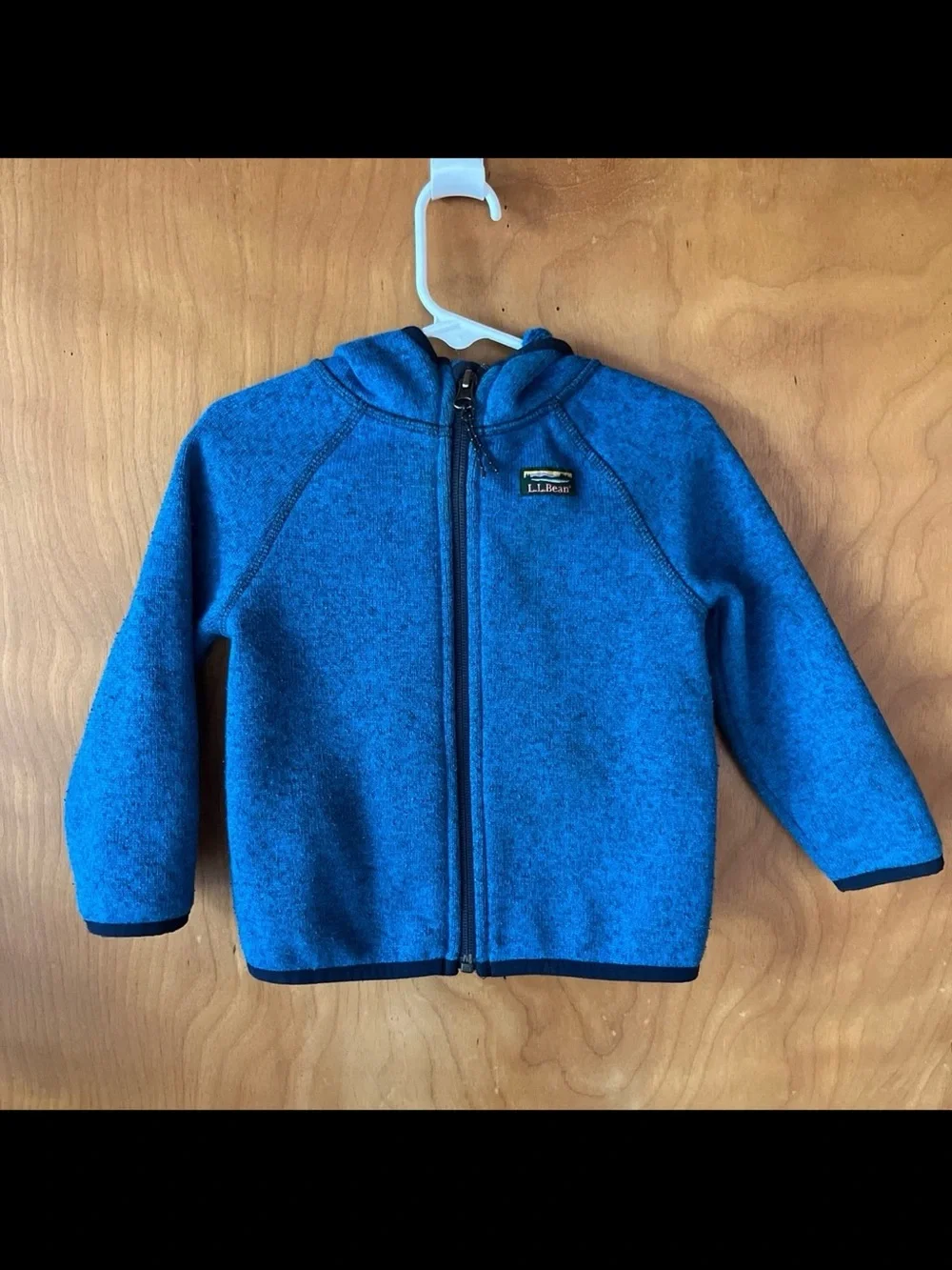 LL Bean fleece hoodie size 2t